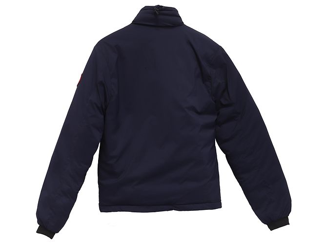 Giacca Lodge Canada Goose in poliammide blu navy - vista 3