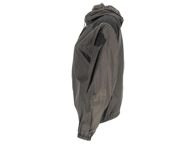 Giacca a vento Moncler in poliammide verde Verde oliva - vista 2