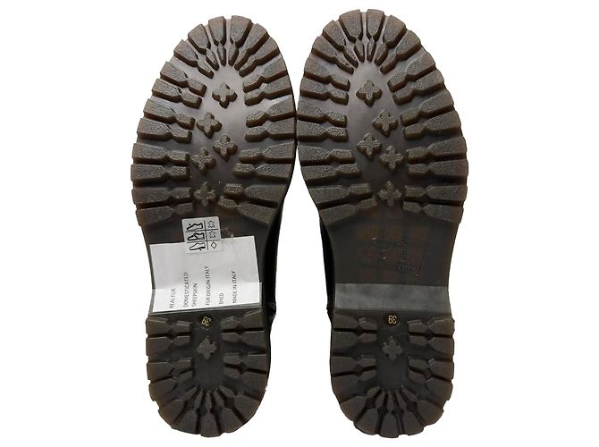 Stivaletti Marni in pelle nera Nero - vista 5
