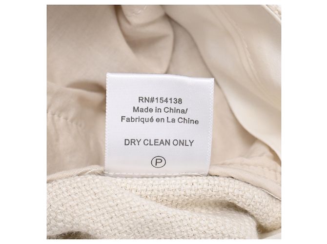 Short plissado Luisa da Staud em algodão ecru Branco - vista 6
