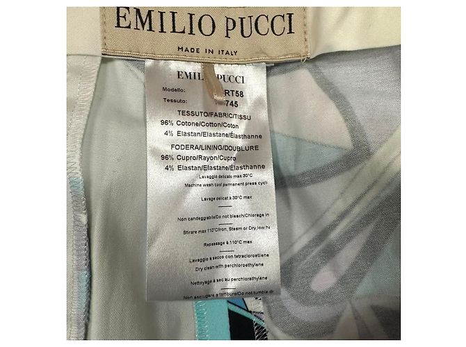 Pantaloni stampati Emilio Pucci in cotone multicolore - vista 3