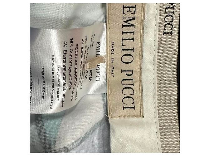 Pantaloni stampati Emilio Pucci in cotone multicolore - vista 4