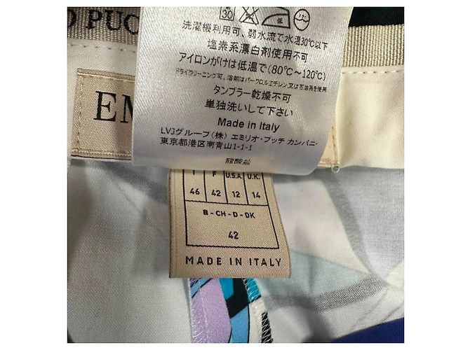 Pantaloni stampati Emilio Pucci in cotone multicolore - vista 6