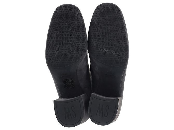 Stuart Weitzman Bacari Block-heel Ankle Boots aus grauem Wildleder - Ansicht 6