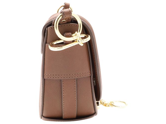 See by Chloé Borsa a tracolla See By Chloe Mara in pelle marrone - vista 2