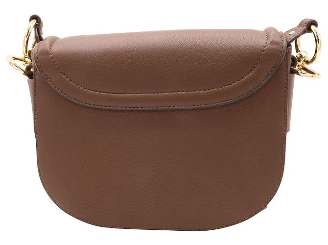 See by Chloé Borsa a tracolla See By Chloe Mara in pelle marrone - vista 3