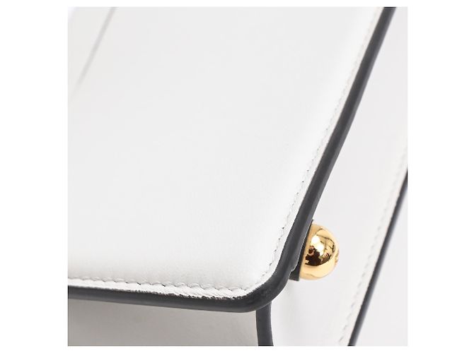 Fendi Petite Peekaboo I See U Handtasche aus grauem Lammleder - Ansicht 20
