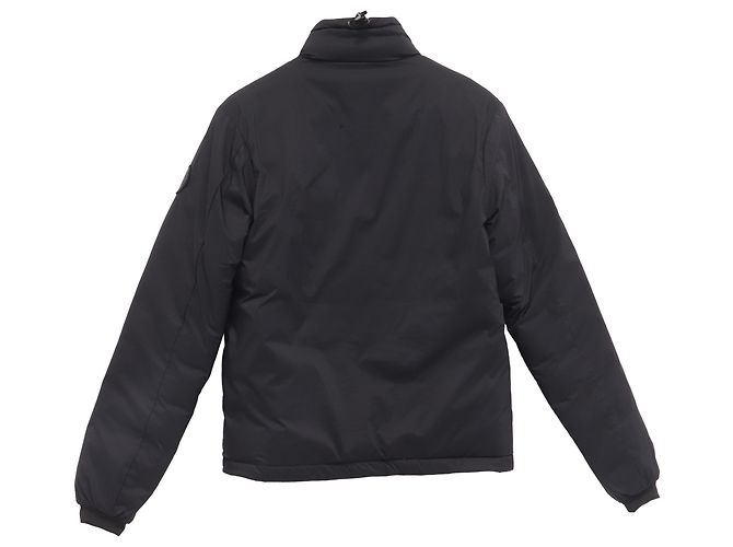 Canada Goose Lodge Packable Quilted Ripstop Down Jacket in Black Nylon - view 3