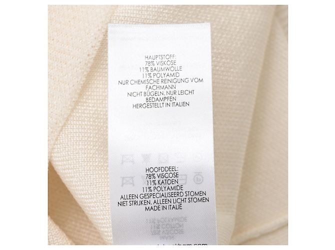 Pull Victoria Beckham en viscose blanc - vue 6