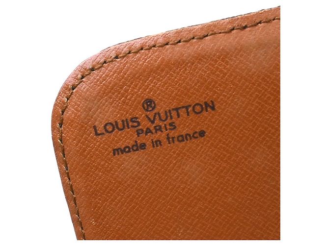Borsa Louis Vuitton Cartouchiere Monogram Canvas MM Marrone - vista 4