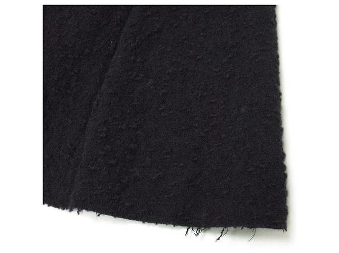 Autre Marque Falda acampanada de bouclé Drawer Negro - vista 5