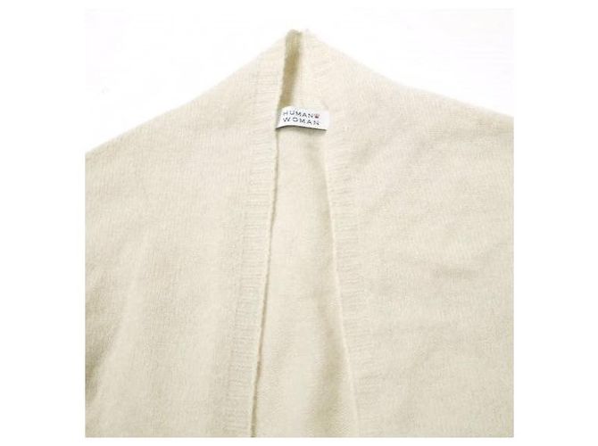 Autre Marque Cárdigan de lana para mujer HUMAN WOMAN Beige - vista 5
