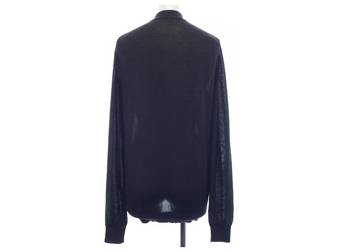 Hermès Cardigan in seta e cashmere Medor Hermes Marrone - vista 2