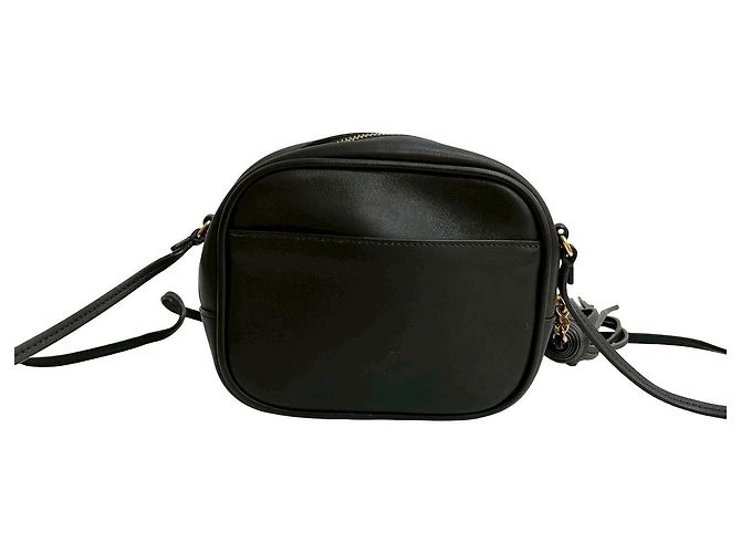 Mini borsa a tracolla in pelle Yves Saint Laurent Marrone - vista 4