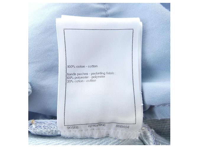 Timeless Chanel Jeans Blau - Ansicht 3