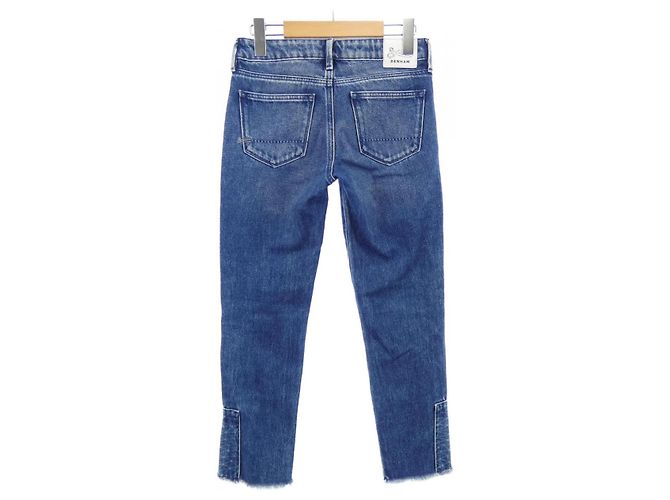 Autre Marque Jeans Denham LIZ ANKLE STAR Blu Blu navy - vista 2
