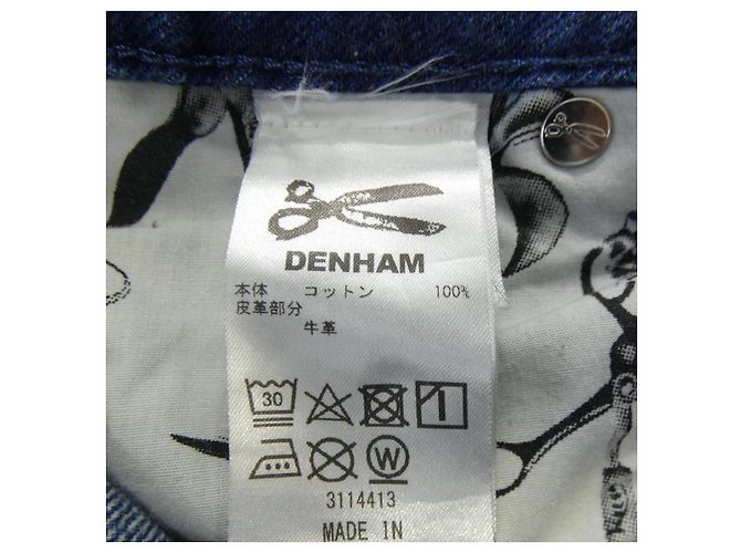 Autre Marque Jeans Denham LIZ ANKLE STAR Blu Blu navy - vista 4