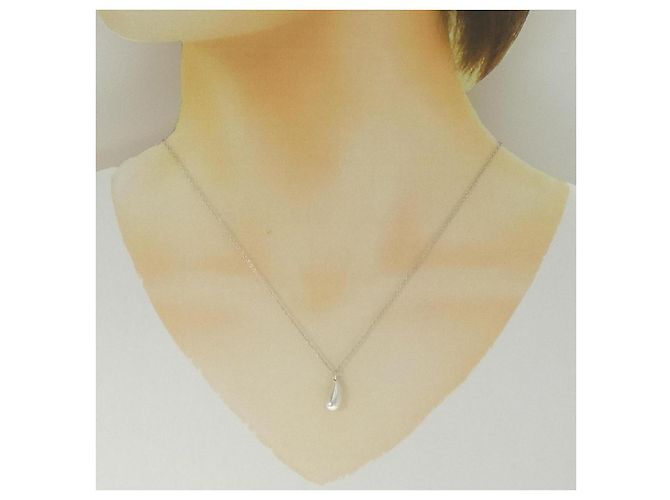 Tiffany & Co Collana Tiffany Teardrop 925 Silver Argento - vista 6
