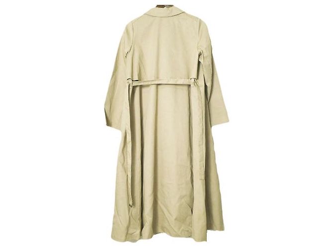 Autre Marque ECOLE DE CURIOSITES Trench de algodón bonding Beige - vista 2