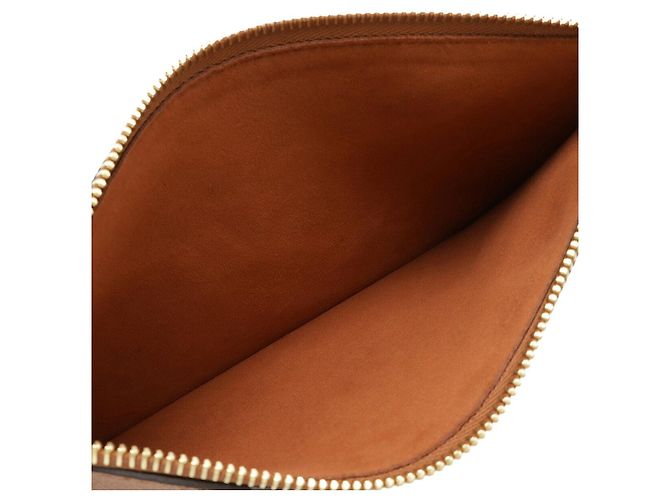 Pochette Louis Vuitton Neverfull Monogram Empreinte Castaño Coñac - vista 7