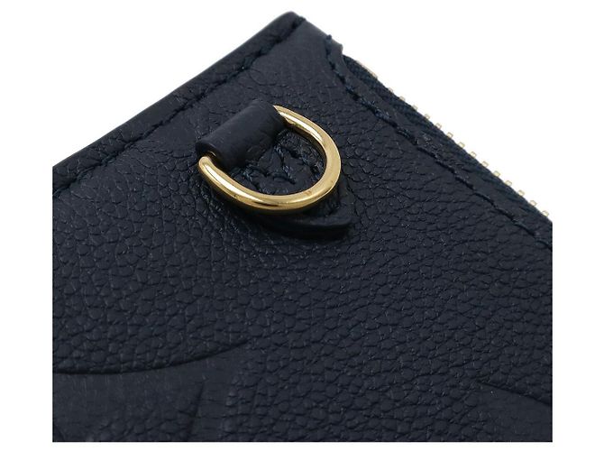 Pochette Louis Vuitton Neverfull Monogram Empreinte Blu Blu navy - vista 5
