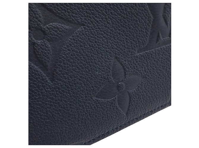 Pochette Louis Vuitton Neverfull Monogram Empreinte Blu - vista 4