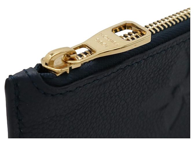 Pochette Louis Vuitton Neverfull Monogram Empreinte Blu - vista 5