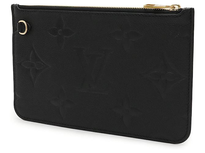 Pochette Louis Vuitton Neverfull Monogram Empreinte Nero - vista 2