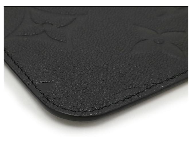 Pochette Louis Vuitton Neverfull Monogram Empreinte Nero - vista 3