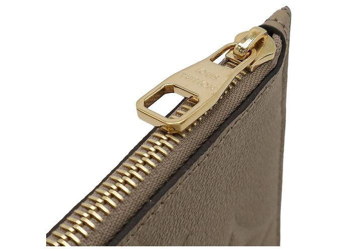 Pochette Louis Vuitton Neverfull Monogram Empreinte Beige - vista 4
