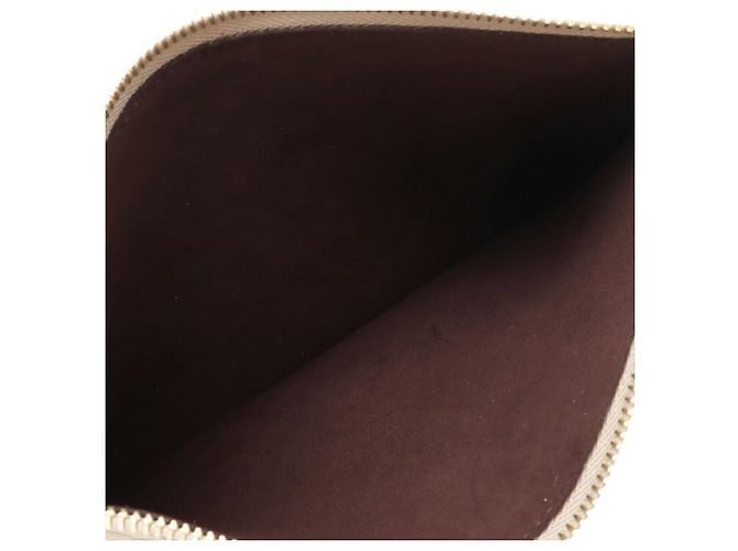 Pochette Louis Vuitton Neverfull Monogram Empreinte Beige - vista 5