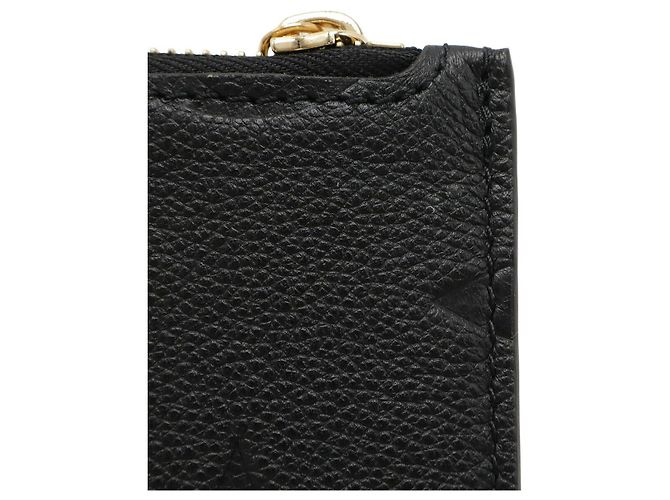 Pochette Louis Vuitton Neverfull Monogram Empreinte Nero - vista 6