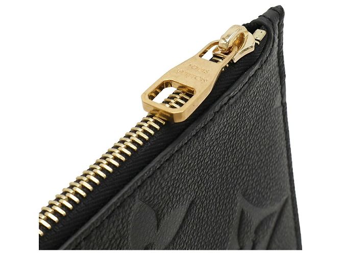 Pochette Louis Vuitton Neverfull Monogram Empreinte Nero - vista 7