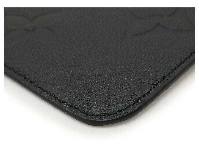 Pochette Louis Vuitton Neverfull Monogram Empreinte Negro - vista 3