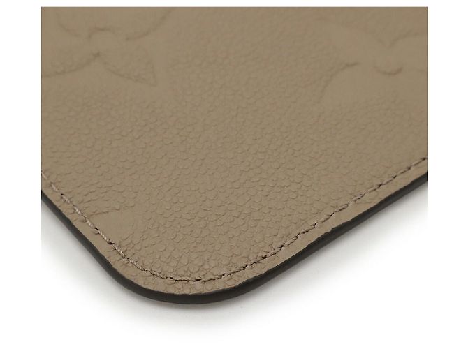 Pochette Louis Vuitton Neverfull Monogram Empreinte Beige - vista 3