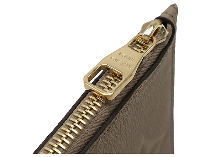 Pochette Louis Vuitton Neverfull Monogram Empreinte Beige - vista 5