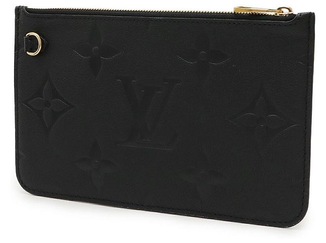 Pochette Louis Vuitton Neverfull Monogram Empreinte Negro - vista 2