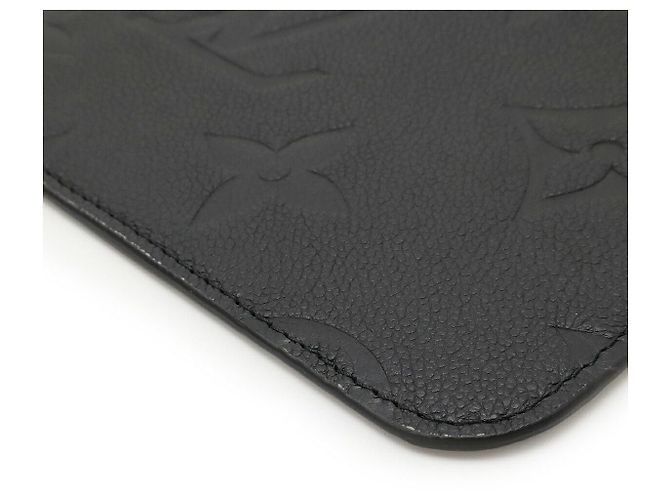 Pochette Louis Vuitton Neverfull Monogram Empreinte Negro - vista 3