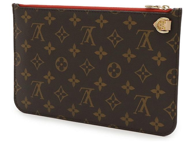 Pochette Louis Vuitton Neverfull Monogram Rosso - vista 2