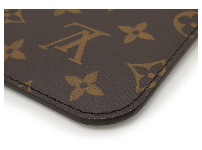 Pochette Louis Vuitton Neverfull Monogram Rosso - vista 3