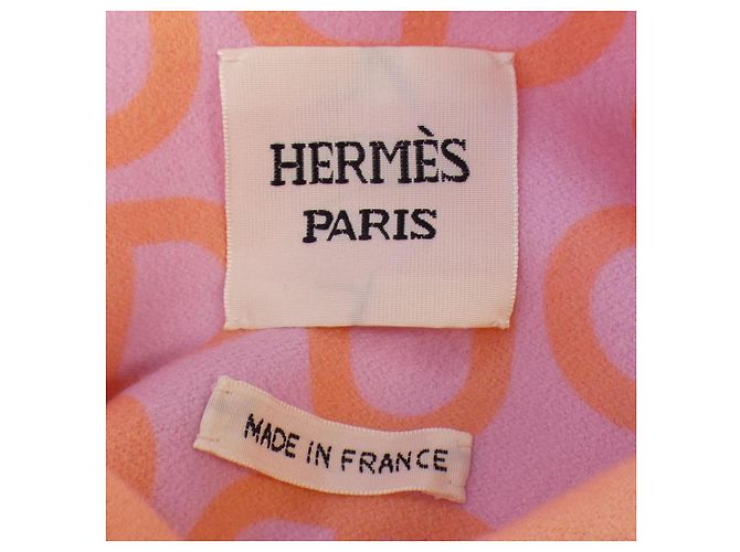 Hermès Cappotto in cashmere Hermes Rosa - vista 4
