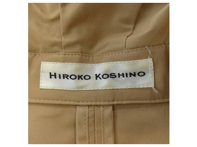 Autre Marque Chaqueta Hiroko Koshino Beige - vista 4