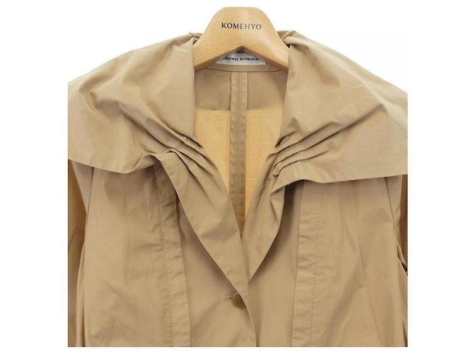 Autre Marque Chaqueta Hiroko Koshino Beige - vista 5