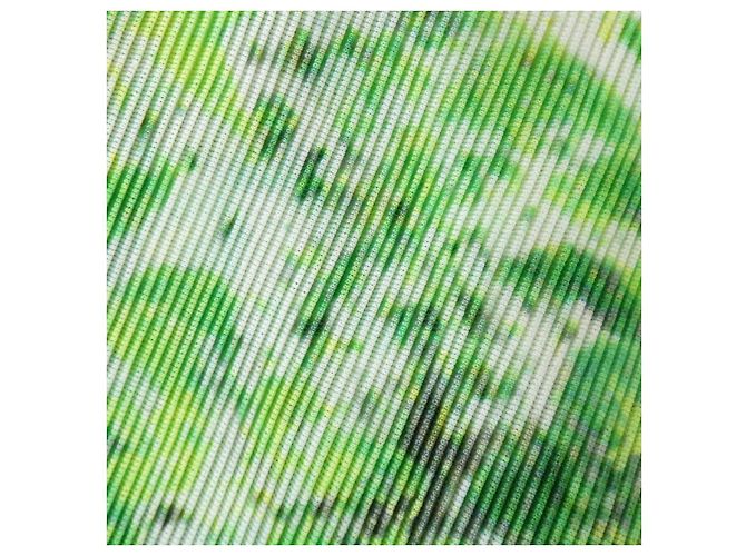 Issey Miyake Top Pleats Please Rosa Blanco Verde Naranja - vista 6