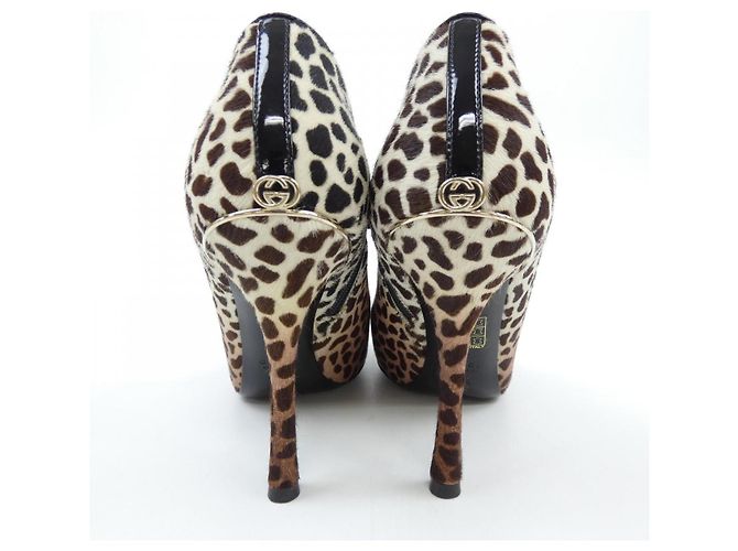 Stivali Gucci Harako Marrone - vista 5