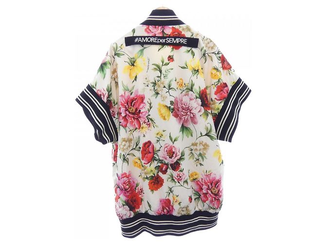 Dolce & Gabbana Dolce&Gabbana Blouson Blouson Rosa Blanco - vista 2