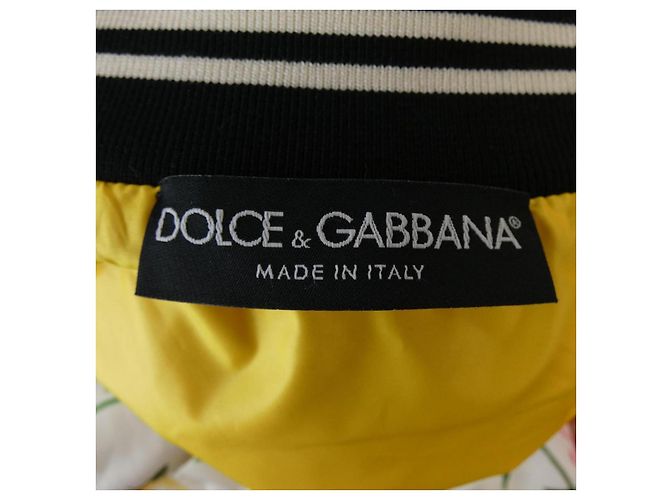Dolce & Gabbana Dolce&Gabbana Blouson Blouson Rosa Blanco - vista 4