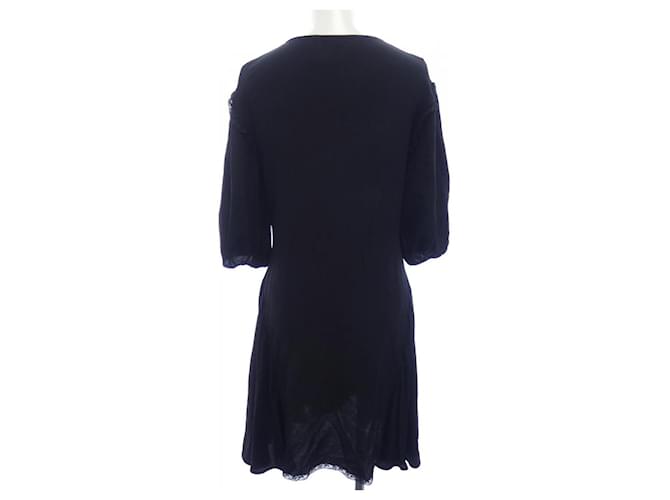Prada Kleid 100% Seide Schwarz - Ansicht 2