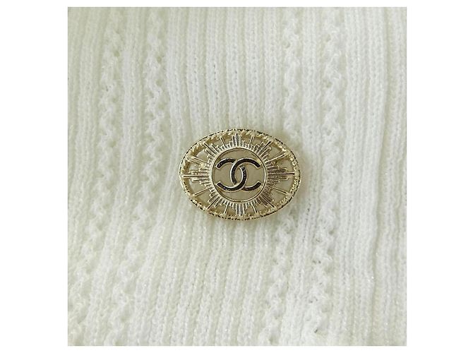 Timeless Top Chanel Bianco - vista 7