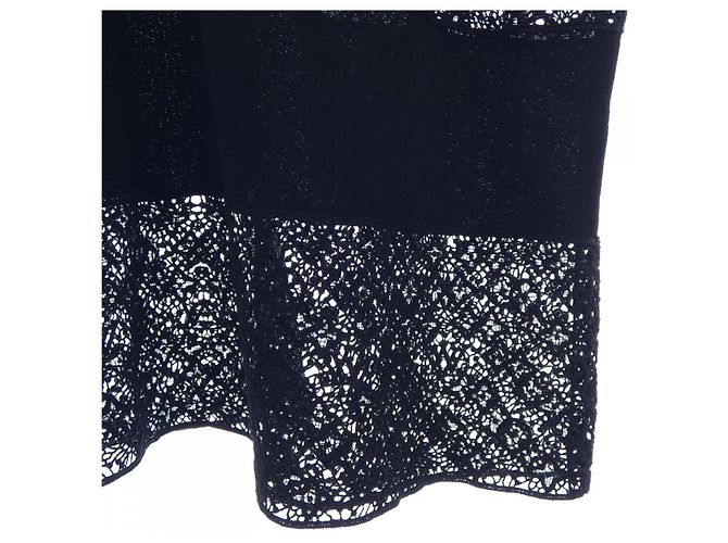 Saia Louis Vuitton Preto - vista 6